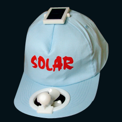 太陽能帽